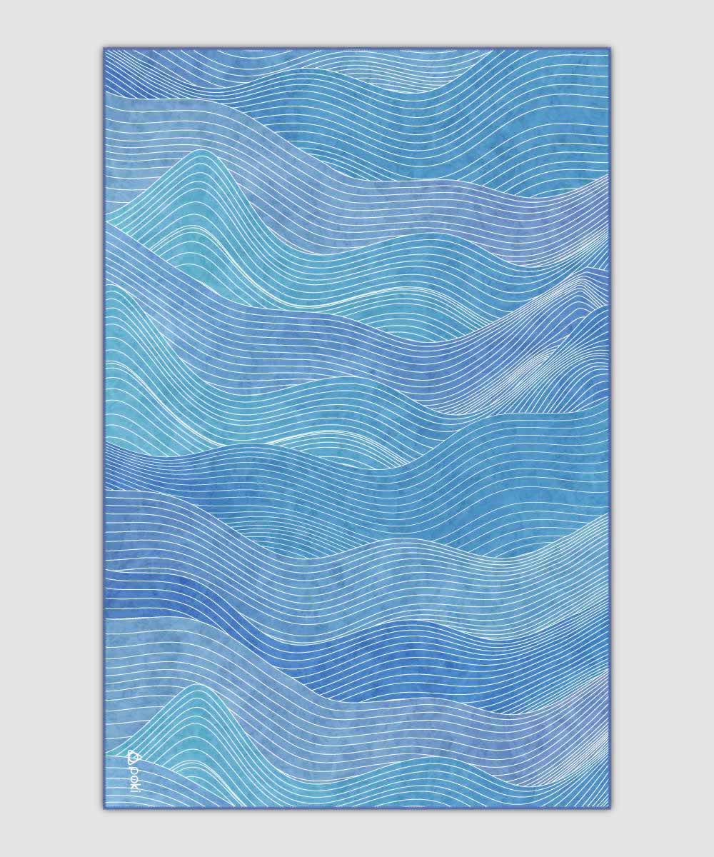 魔幻海浪快乾多用途毛巾