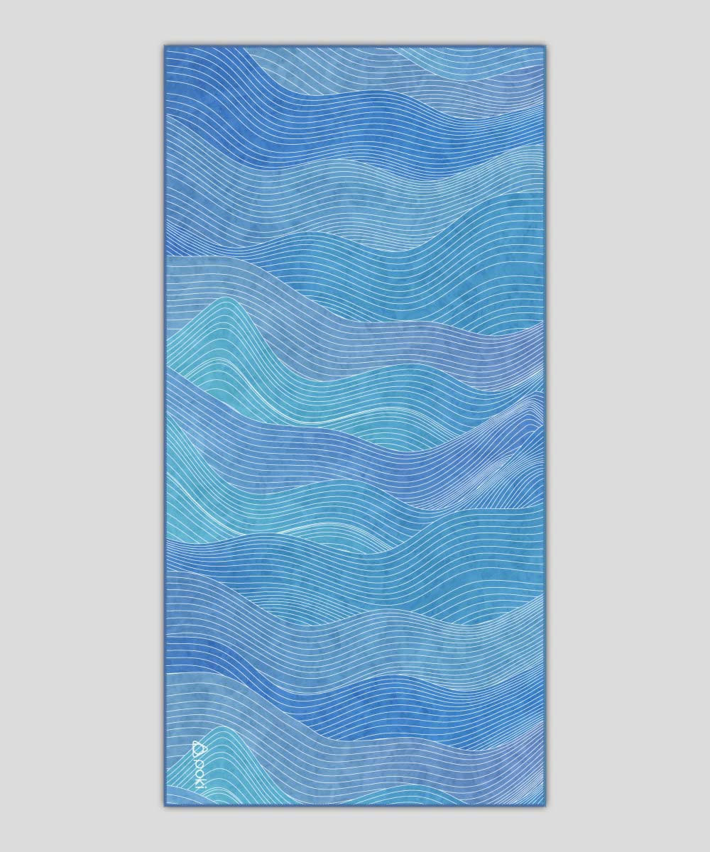 魔幻海浪快乾多用途毛巾