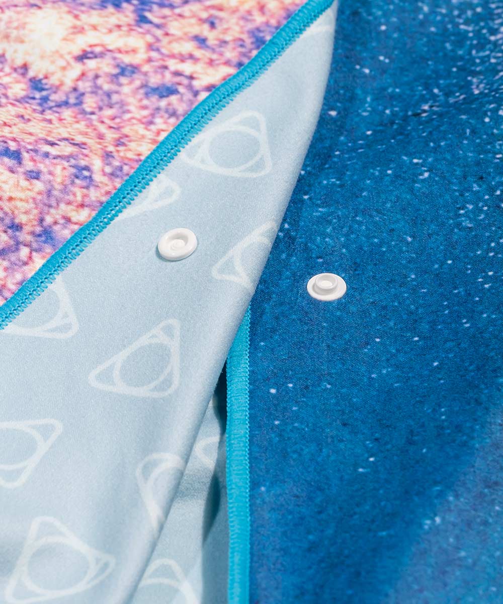 深藍熔岩快乾多用途毛巾