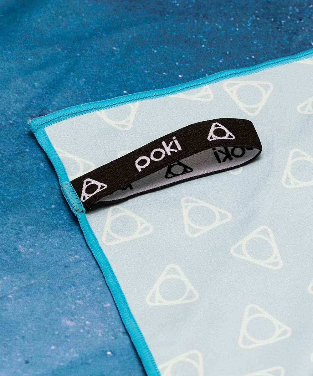 深藍熔岩快乾多用途毛巾